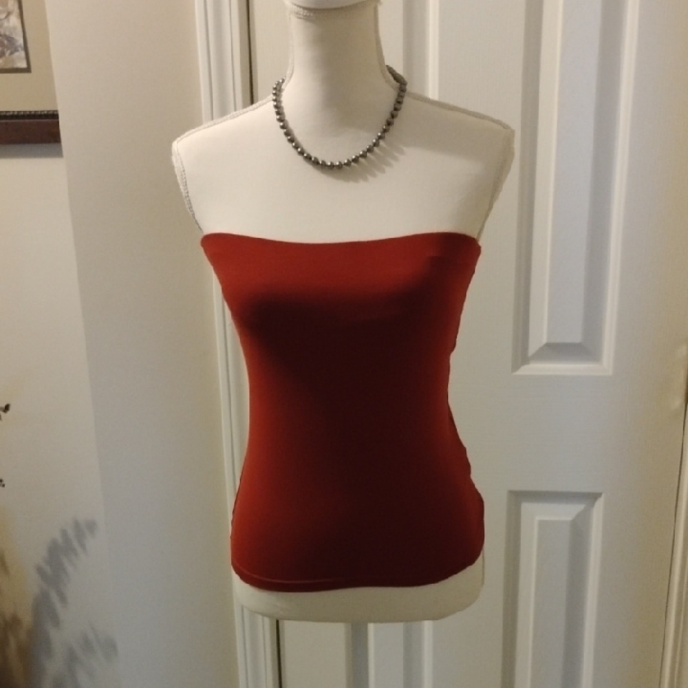 Banana Republic Red Tube Top